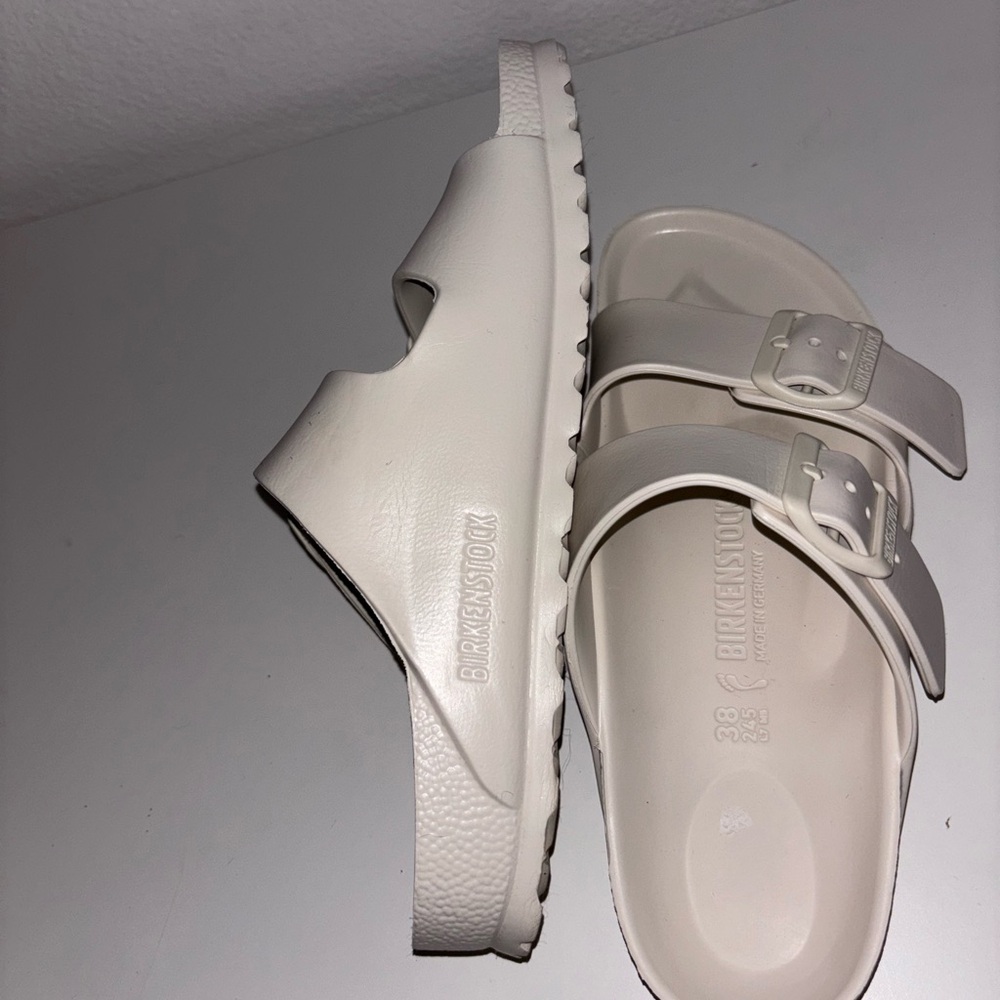 Birkenstock women white cream Sandals 38 - Picture 4 of 4